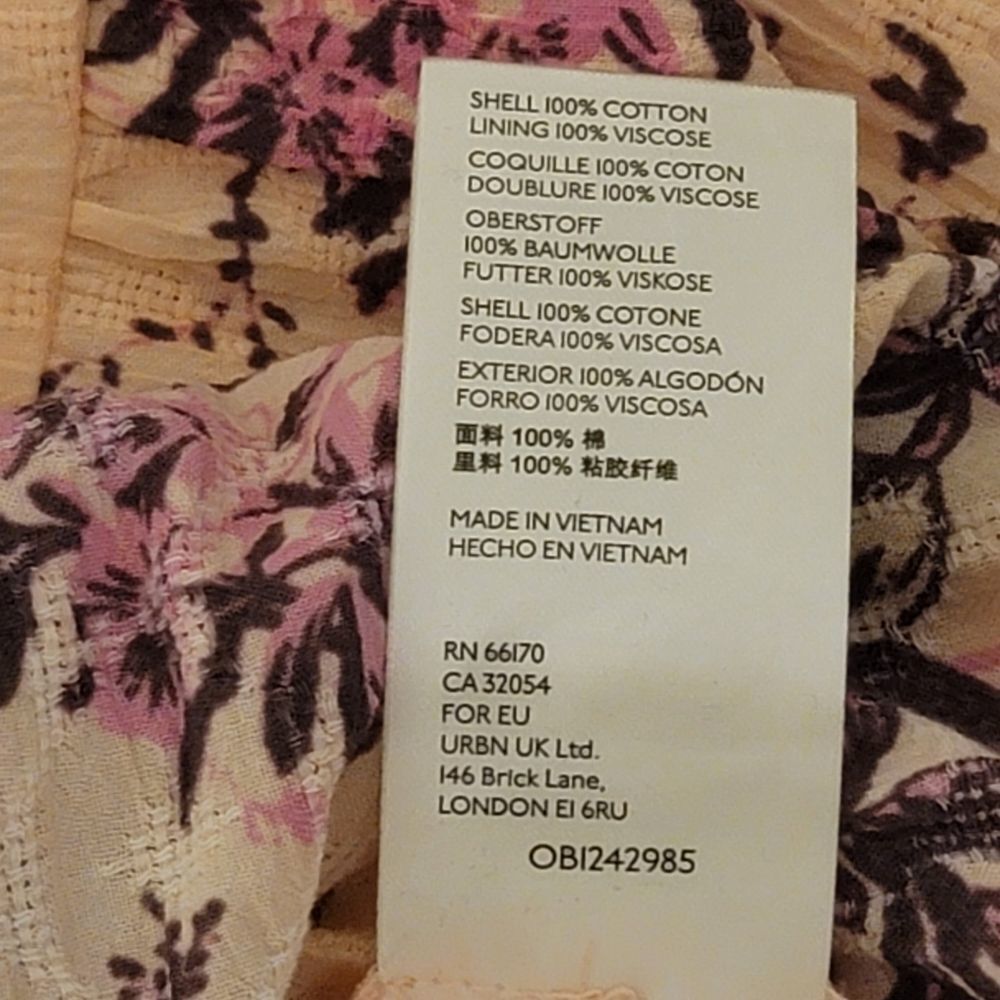 𝅺nwt Free People Sunbaked Swing Dress XS - Picture 11 of 12